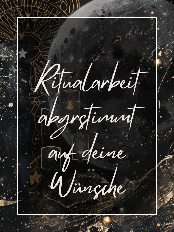Intensive Ritualarbeit - 4 Wochen energetische Begleitung