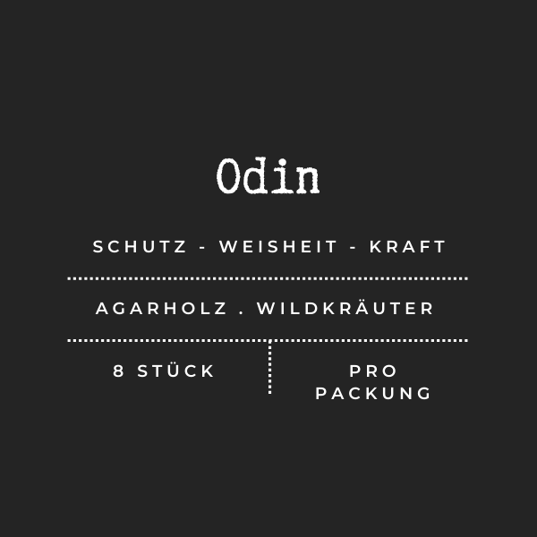 Odin -handgefertigte Räucherstäbchen-